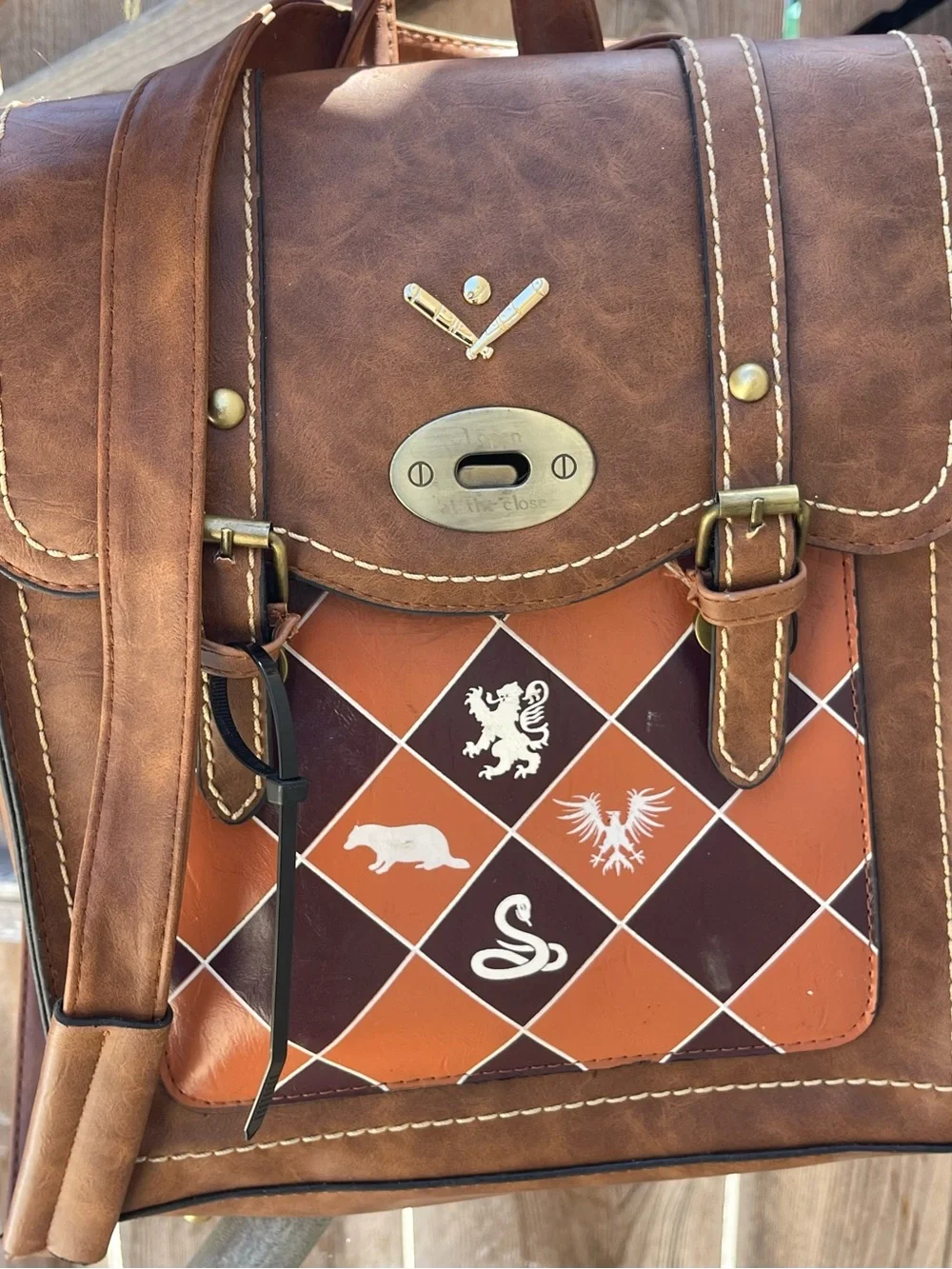Harry Potter LitJoy Crate Quidditch Convertible Backpack